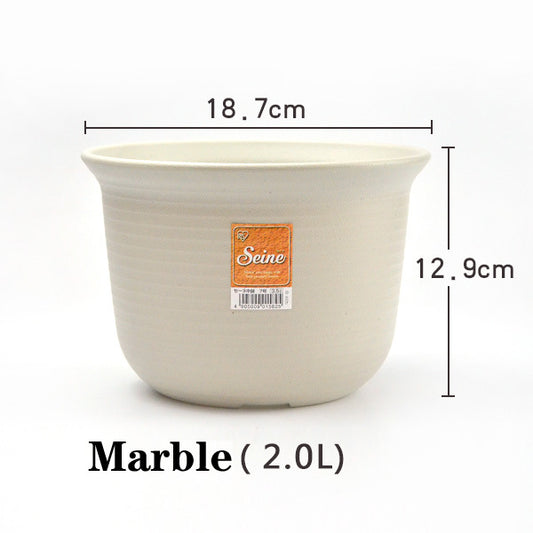 M size | Resin pot | High-quality pot | For both indoor and outdoor plants
