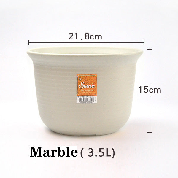 L size | Resin pot | High-quality pot | For both indoor and outdoor plants
