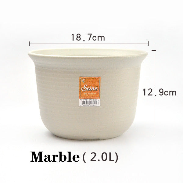 M size | Resin pot | High-quality pot | For both indoor and outdoor plants