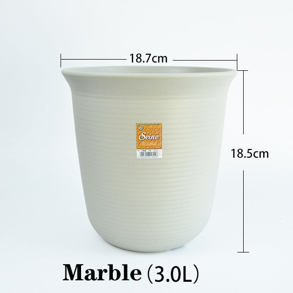 M size | Tall style | Resin pot | High-quality pot | For both indoor and outdoor plants