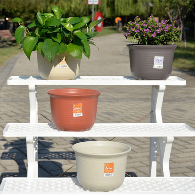 M size | Resin pot | High-quality pot | For both indoor and outdoor plants