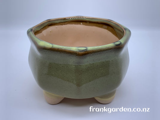 Succulent pot, plant pot, Ceramic flower pot, 4 colours