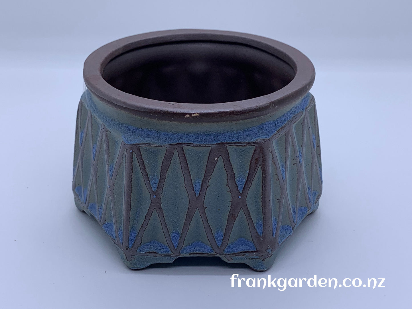 Succulent pot, plant pot, ceramic flower pot, 2 colours