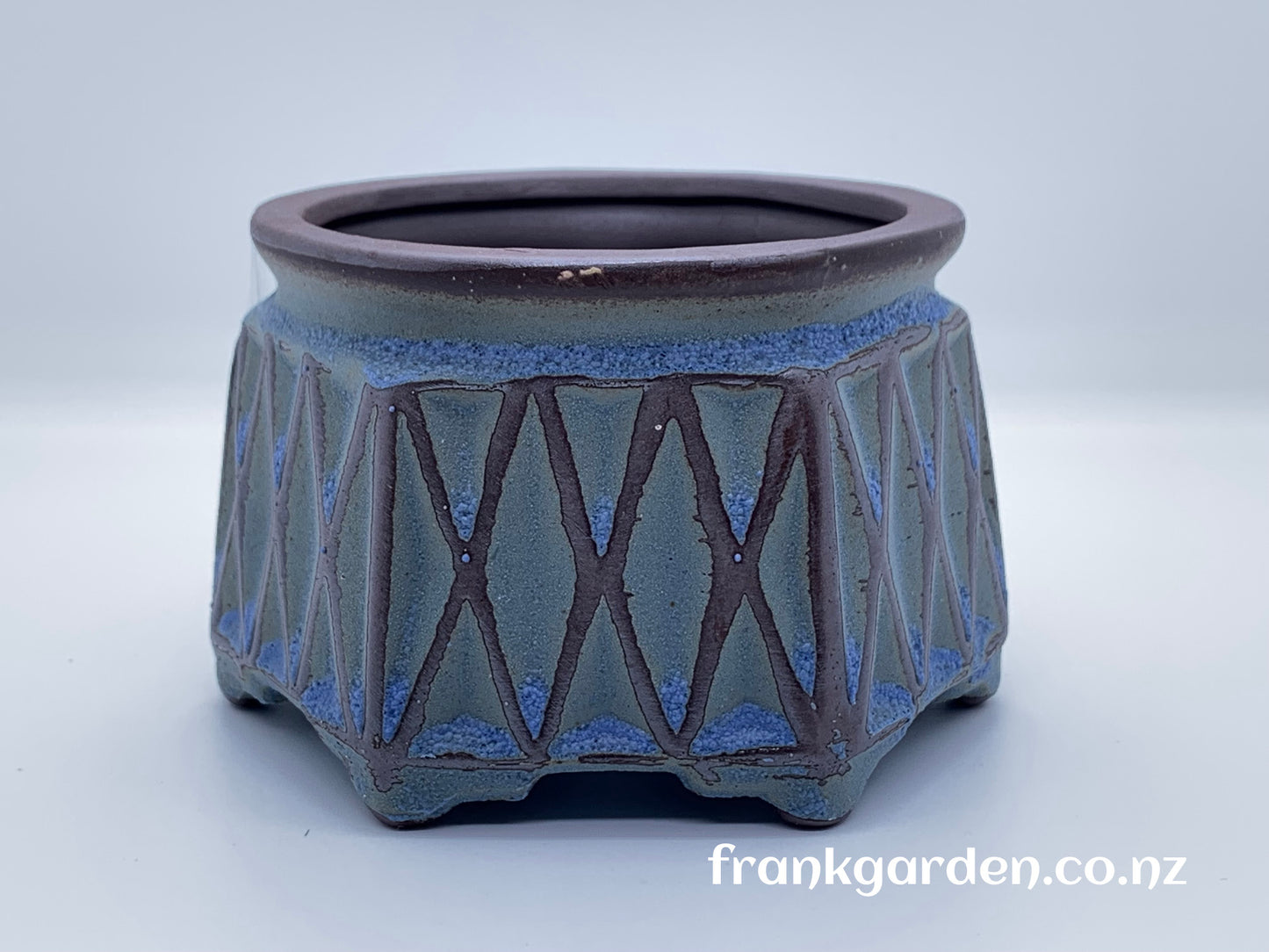 Succulent pot, plant pot, ceramic flower pot, 2 colours